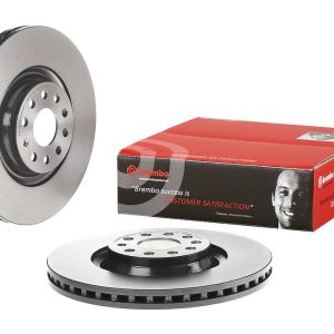 Brembo Brake Rotor, Vented, One Piece Design, Wheel Bolt Pattern 9 X 112 Millimeter – 09C30611C02