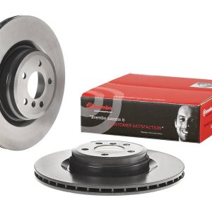 Brembo Brake Rotor, Vented, One Piece Design, Wheel Bolt Pattern 5 X 120 Millimeter – 09C31411C02