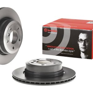 Brembo Brake Rotor, Vented, One Piece Design, Wheel Bolt Pattern 5 X 120 Millimeter – 09C31511C02