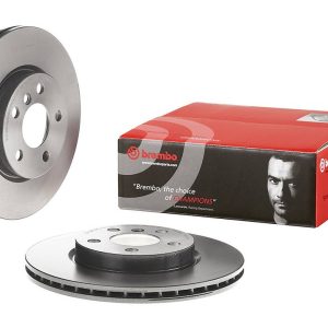 Brembo Brake Rotor, Vented, One Piece Design, Wheel Bolt Pattern 5 X 112 Millimeter – 09C34911C02