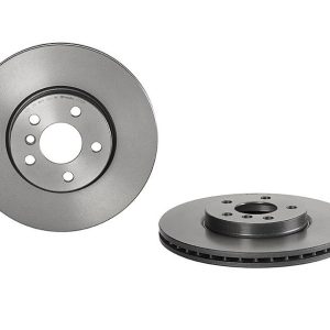 Brembo Brake Rotor, Vented, One Piece Design, Wheel Bolt Pattern 5 X 112 Millimeter – 09C35011C02