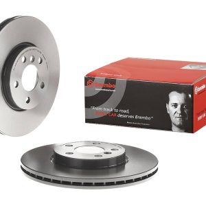 Brembo Brake Rotor, Vented, One Piece Design, Wheel Bolt Pattern 5 X 112 Millimeter – 09C35011C02