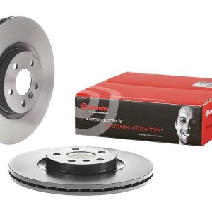 Brembo Brake Rotor, Vented, One Piece Design, Wheel Bolt Pattern 5 X 112 Millimeter – 09C35111C02