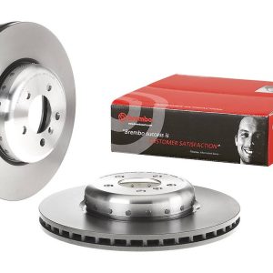 Brembo Brake Rotor, Vented, One Piece Design, Wheel Bolt Pattern 5 X 120 Millimeter – 09C39913C02