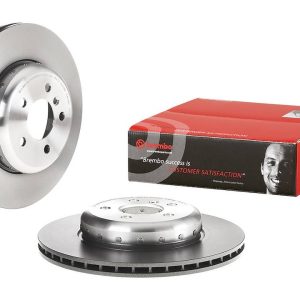 Brembo Brake Rotor, Vented, One Piece Design, Wheel Bolt Pattern 5 X 120 Millimeter – 09C40113C02