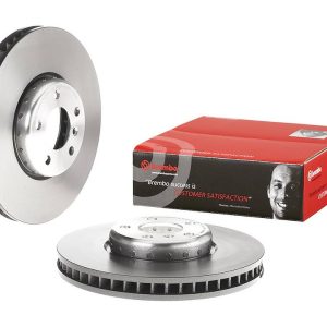 Brembo Brake Rotor, Vented, One Piece Design, Wheel Bolt Pattern 5 X 120 Millimeter – 09C40513C02