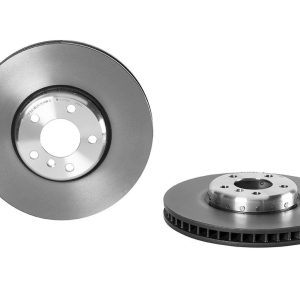 Brembo Brake Rotor, Vented, One Piece Design, Wheel Bolt Pattern 5 X 120 Millimeter – 09C40613C02