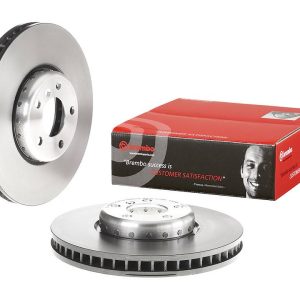 Brembo Brake Rotor, Vented, One Piece Design, Wheel Bolt Pattern 5 X 120 Millimeter – 09C40613C02