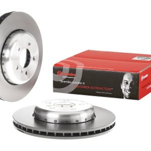 Brembo Brake Rotor, Vented, One Piece Design, Wheel Bolt Pattern 5 X 120 Millimeter – 09C40913C02