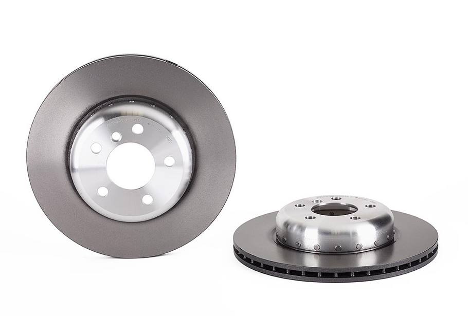 Brembo Brake Rotor, Vented, One Piece Design, Wheel Bolt Pattern 5 X 120 Millimeter – 09C41013C02
