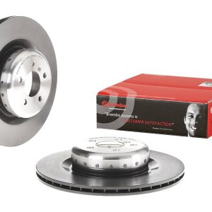 Brembo Brake Rotor, Vented, One Piece Design, Wheel Bolt Pattern 5 X 120 Millimeter – 09C41413C02