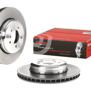 Brembo Brake Rotor, Vented, One Piece Design, Wheel Bolt Pattern 5 X 120 Millimeter – 09C41513C02