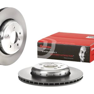 Brembo Brake Rotor, Vented, One Piece Design, Wheel Bolt Pattern 5 X 120 Millimeter – 09C41813C02