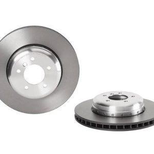 Brembo Brake Rotor, Vented, One Piece Design, Wheel Bolt Pattern 5 X 120 Millimeter – 09C41913C02
