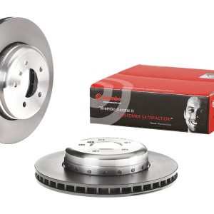 Brembo Brake Rotor, Vented, One Piece Design, Wheel Bolt Pattern 5 X 120 Millimeter – 09C41913C02