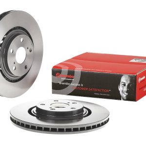 Brembo Brake Rotor, Vented, One Piece Design, Wheel Bolt Pattern 5 X 114.3 Millimeter – 09C49911C02