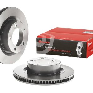 Brembo Brake Rotor, Vented, One Piece Design, Wheel Bolt Pattern 5 X 150 Millimeter – 09C50011C02