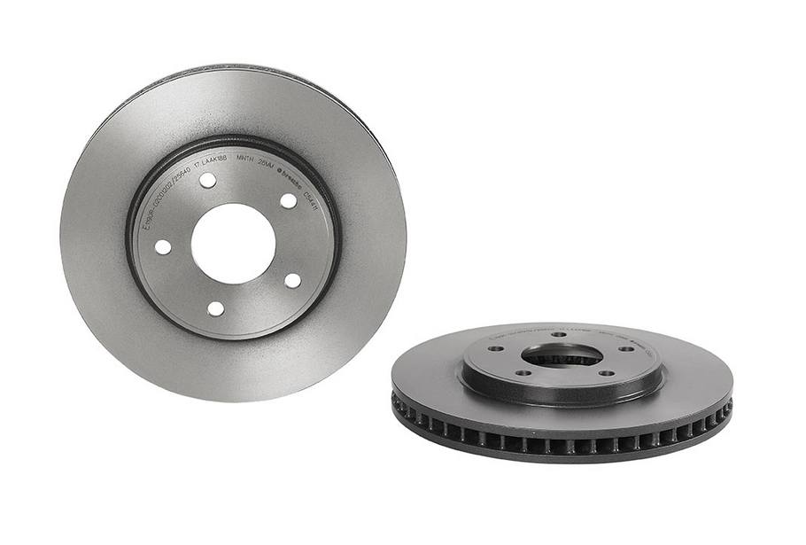 Brembo Brake Rotor, Vented, One Piece Design, Wheel Bolt Pattern 5 X 114.3 Millimeter – 09C54411C02