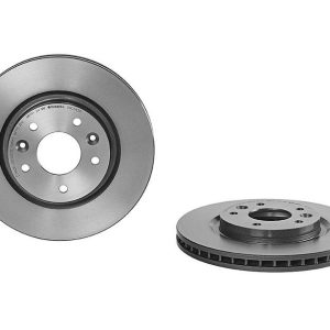 Brembo Brake Rotor, Vented, One Piece Design, Wheel Bolt Pattern 5 X 114.3 Millimeter – 09C54511C02