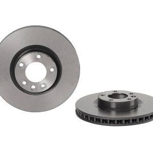 Brembo Brake Rotor, Vented, One Piece Design, Wheel Bolt Pattern 5 X 130 Millimeter – 09C54911C02