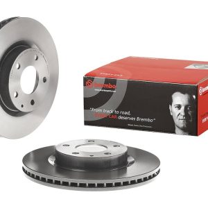 Brembo Brake Rotor, Vented, One Piece Design, Wheel Bolt Pattern 5 X 114.3 Millimeter – 09C65211C02