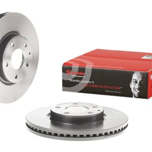 Brembo Brake Rotor, Vented, One Piece Design, Wheel Bolt Pattern 5 X 114.3 Millimeter – 09C65411C02