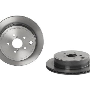 Brembo Brake Rotor, Vented, One Piece Design, Wheel Bolt Pattern 5 X 100 Millimeter – 09C66211C02