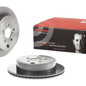Brembo Brake Rotor, Vented, One Piece Design, Wheel Bolt Pattern 5 X 100 Millimeter – 09C66211C02