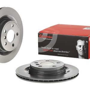 Brembo Brake Rotor, Vented, One Piece Design, Wheel Bolt Pattern 5 X 112 Millimeter – 09C74311C02