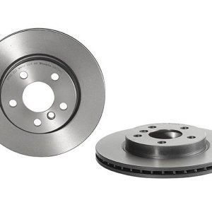 Brembo Brake Rotor, Vented, One Piece Design, Wheel Bolt Pattern 5 X 112 Millimeter – 09C74411C02