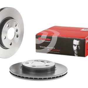 Brembo Brake Rotor, Vented, One Piece Design, Wheel Bolt Pattern 5 X 112 Millimeter – 09C74411C02