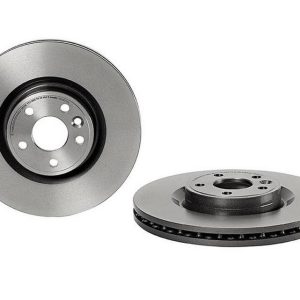 Brembo Brake Rotor, Vented, One Piece Design, Wheel Bolt Pattern 5 X 107.95 Millimeter – 09C82111C02