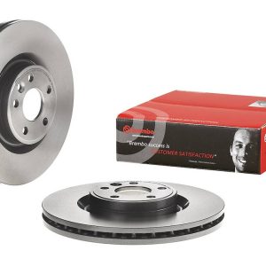 Brembo Brake Rotor, Vented, One Piece Design, Wheel Bolt Pattern 5 X 107.95 Millimeter – 09C82111C02