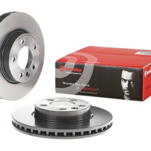 Brembo Brake Rotor, Vented, One Piece Design, Wheel Bolt Pattern 5 X 130 Millimeter – 09C88111C02