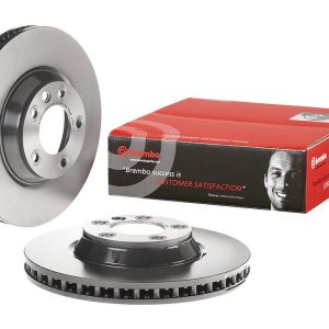Brembo Brake Rotor, Vented, One Piece Design, Wheel Bolt Pattern 5 X 130 Millimeter – 09C88211C02