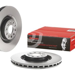 Brembo Brake Rotor, Vented, One Piece Design, Wheel Bolt Pattern 9 X 112 Millimeter – 09C89211C02