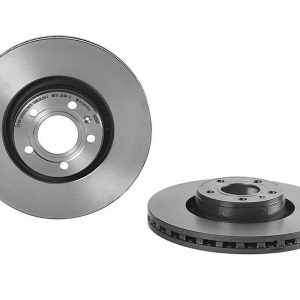 Brembo Brake Rotor, Vented, One Piece Design, Wheel Bolt Pattern 5 X 112 Millimeter – 09C89511C02