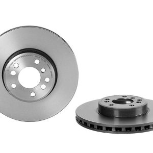 Brembo Brake Rotor, Vented, One Piece Design, Wheel Bolt Pattern 5 X 120 Millimeter – 09C89611C02