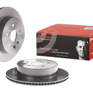 Brembo Brake Rotor, Vented, One Piece Design, Wheel Bolt Pattern 5 X 114.3 Millimeter – 09C93011C02
