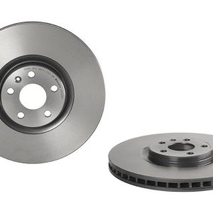 Brembo Brake Rotor, Vented, One Piece Design, Wheel Bolt Pattern 5 X 107.95 Millimeter – 09C93611C02