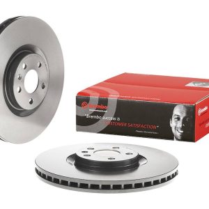 Brembo Brake Rotor, Vented, One Piece Design, Wheel Bolt Pattern 5 X 107.95 Millimeter – 09C93611C02