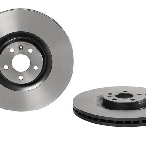 Brembo Brake Rotor, Vented, One Piece Design, Wheel Bolt Pattern 5 X 107.95 Millimeter – 09C93711C02
