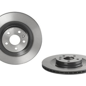 Brembo Brake Rotor, Vented, One Piece Design, Wheel Bolt Pattern 5 X 107.95 Millimeter – 09C93811C02