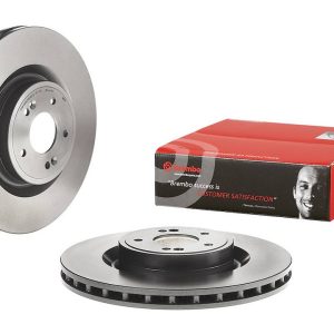 Brembo Brake Rotor, Vented, One Piece Design, Wheel Bolt Pattern 5 X 114.3 Millimeter – 09D02711C02