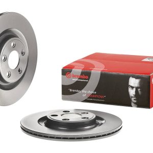 Brembo Brake Rotor, Vented, One Piece Design, Wheel Bolt Pattern 5 X 107.95 Millimeter – 09D06111C02