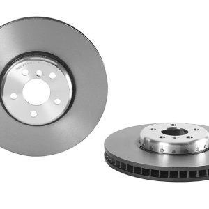 Brembo Brake Rotor, Vented, One Piece Design, Wheel Bolt Pattern 5 X 112 Millimeter – 09D09413C02