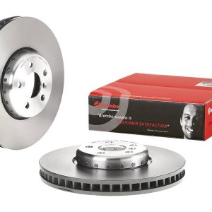 Brembo Brake Rotor, Vented, One Piece Design, Wheel Bolt Pattern 5 X 112 Millimeter – 09D09413C02