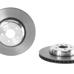 Brembo Brake Rotor, Vented, One Piece Design, Wheel Bolt Pattern 5 X 112 Millimeter – 09D09613C02