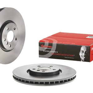 Brembo Brake Rotor, Vented, One Piece Design, Wheel Bolt Pattern 5 X 112 Millimeter – 09D17911C02