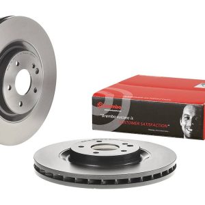Brembo Brake Rotor, Vented, One Piece Design, Wheel Bolt Pattern 5 X 112 Millimeter – 09D23111C02